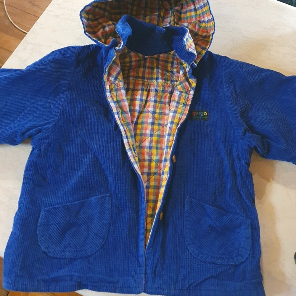 Pogo Australian made corduroy blue jacket - Picture 1 of 6
